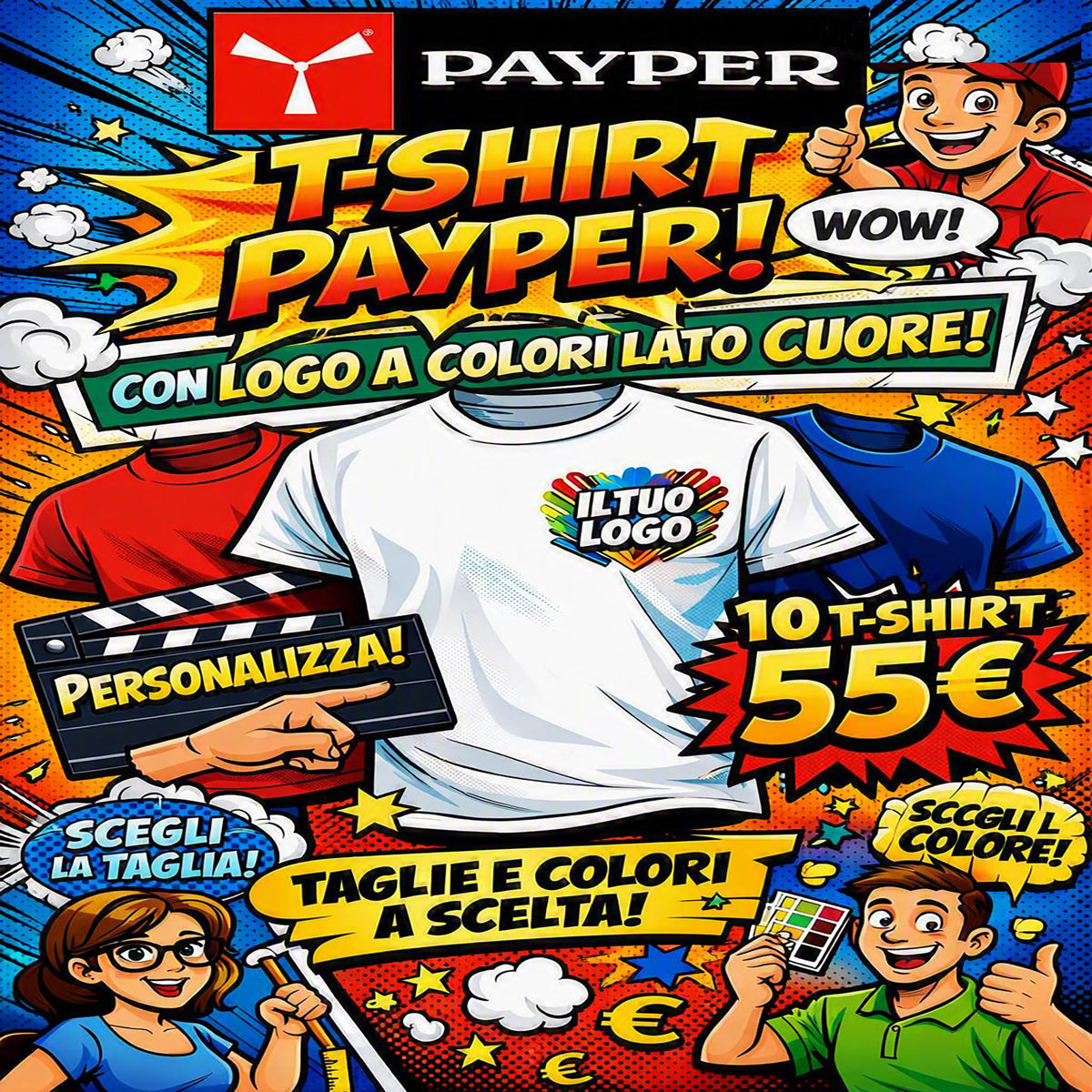 PROMO T-SHIRT PAYPER