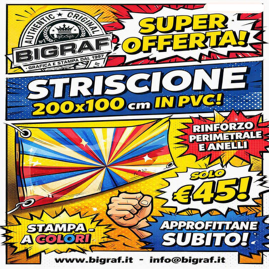 STRISCIONE IN PVC