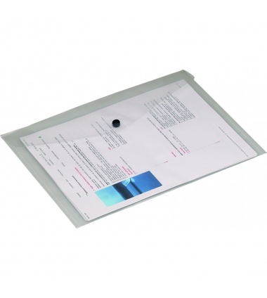 Busta A4 PVC con Bottone